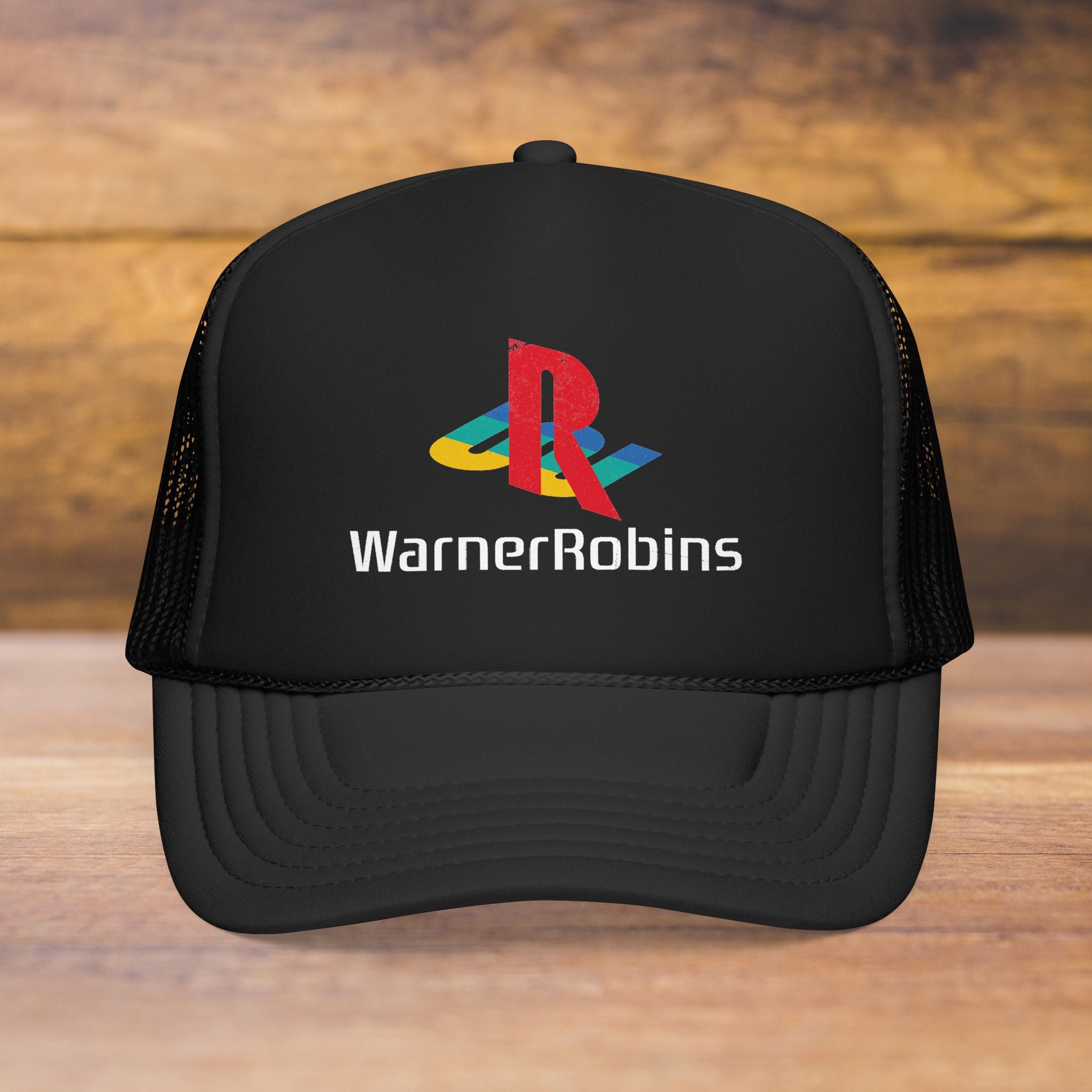 Warner Robins Retro Gamer - Foam Trucker Hat