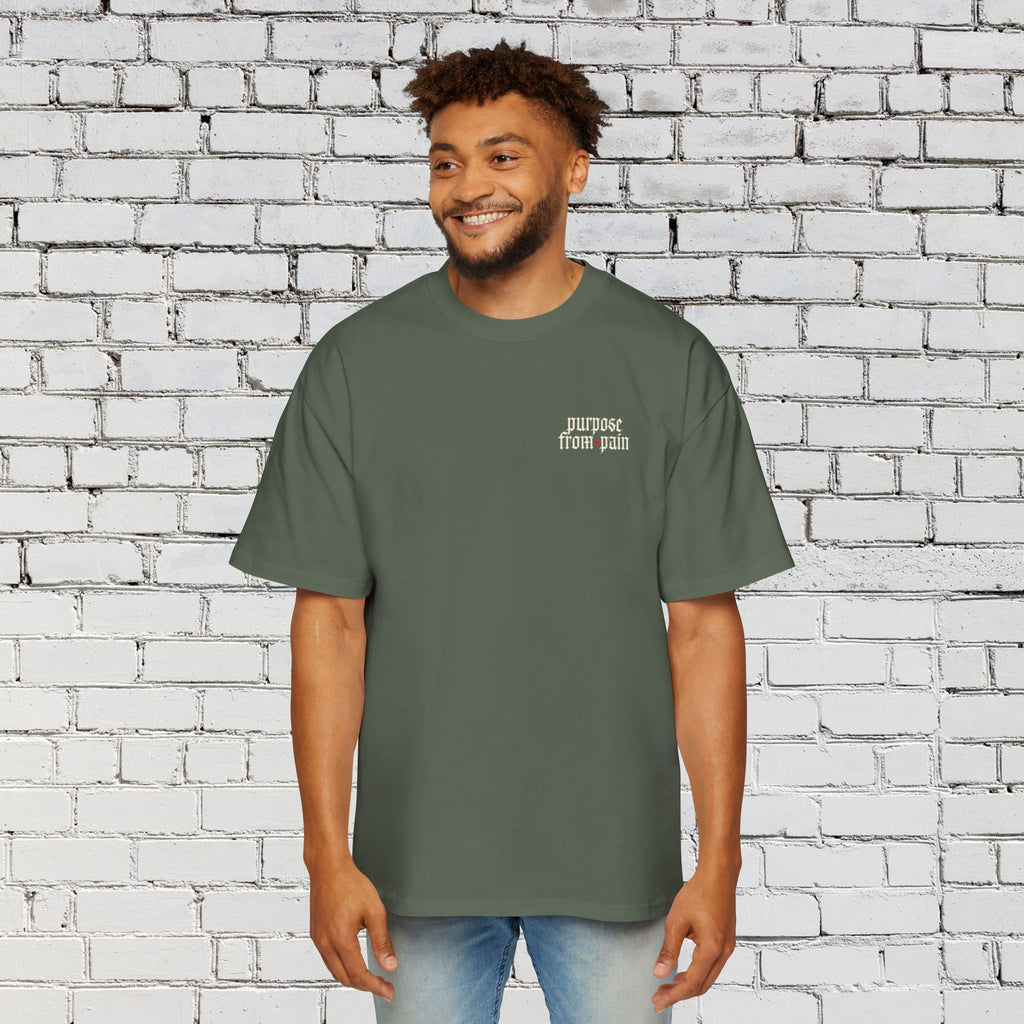 Purpose From Pain Stained Glass T-shirt
