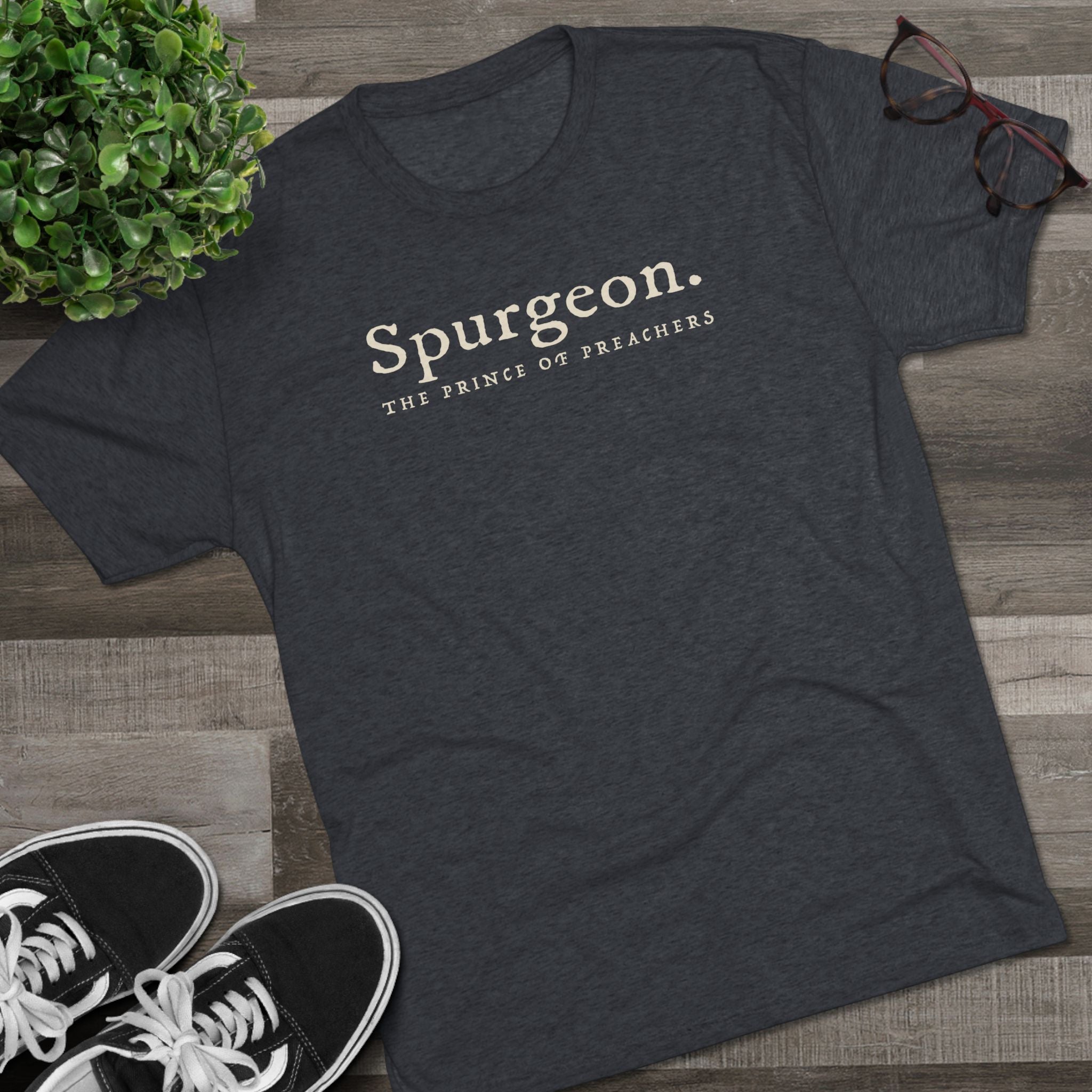 Spurgeon Portrait - Tri-Blend T‑Shirt