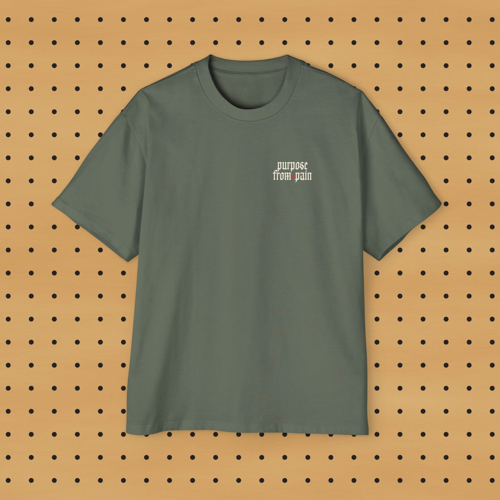 Purpose From Pain Stained Glass T-shirt