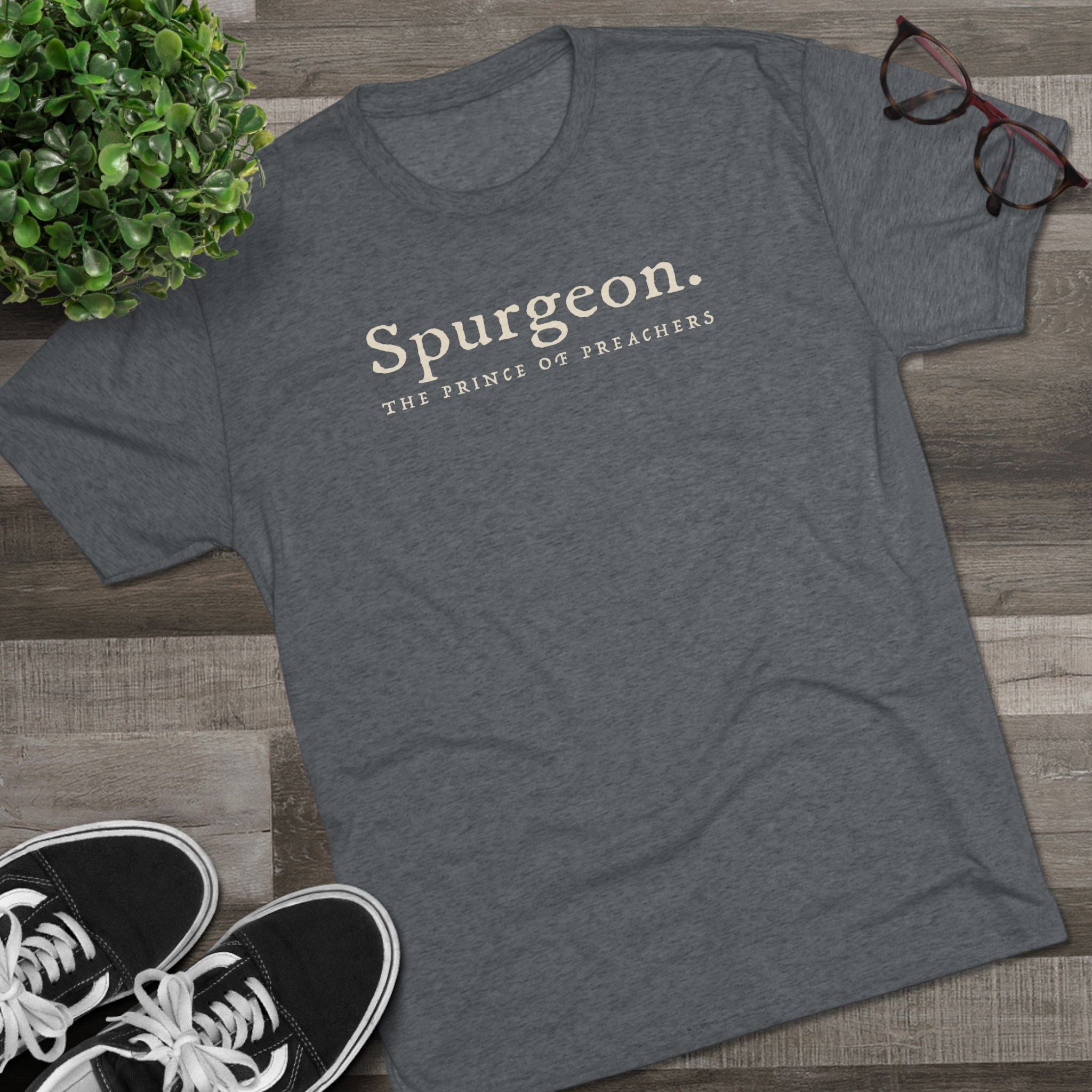 Spurgeon Portrait - Tri-Blend T‑Shirt