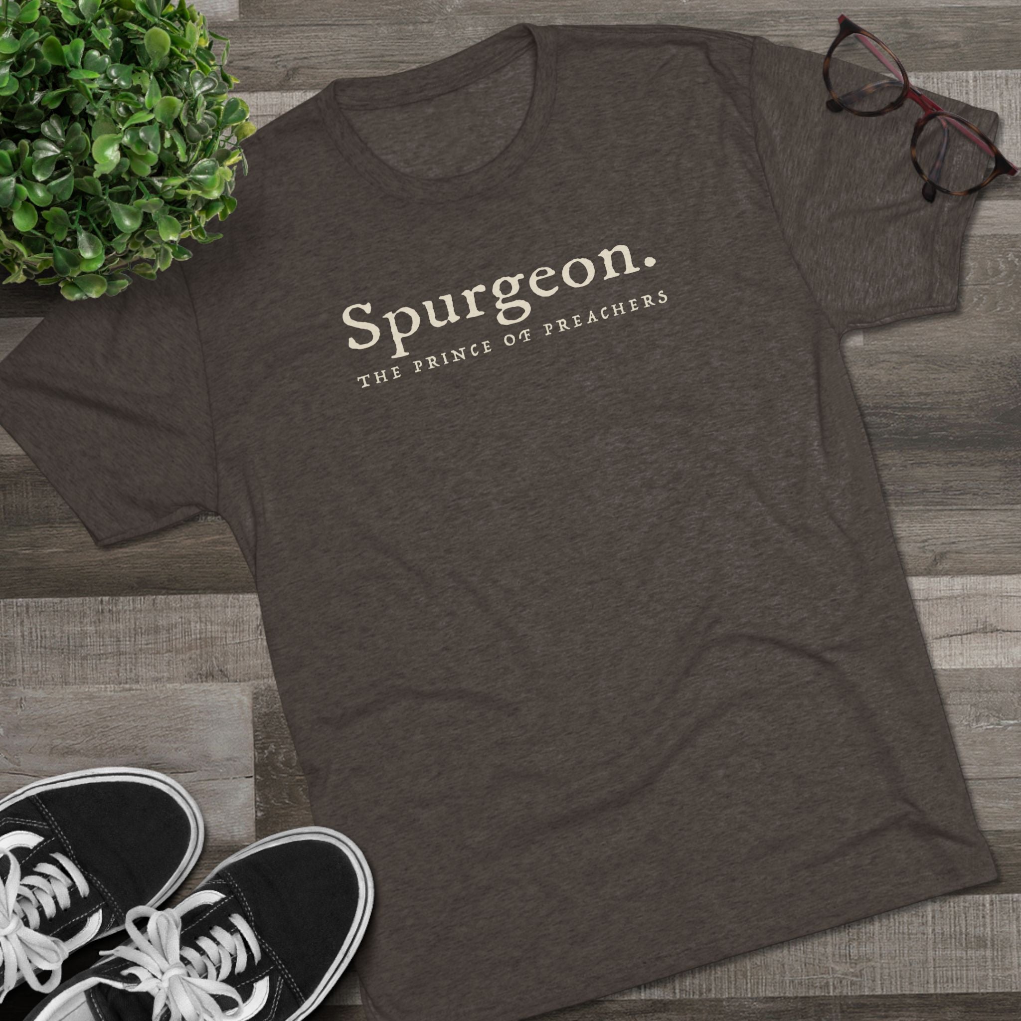 Spurgeon Portrait - Tri-Blend T‑Shirt