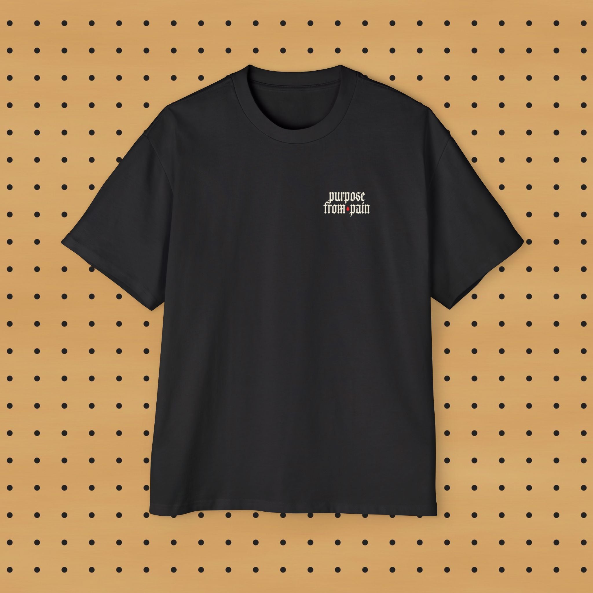 Purpose From Pain Stained Glass T-shirt