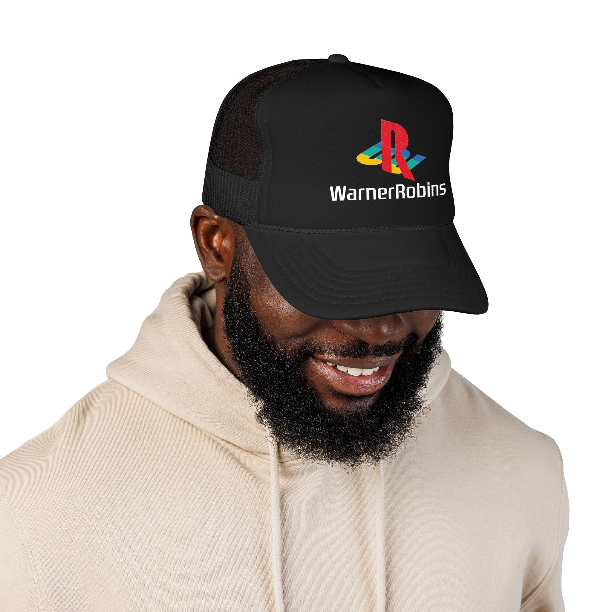 Warner Robins Retro Gamer - Foam Trucker Hat