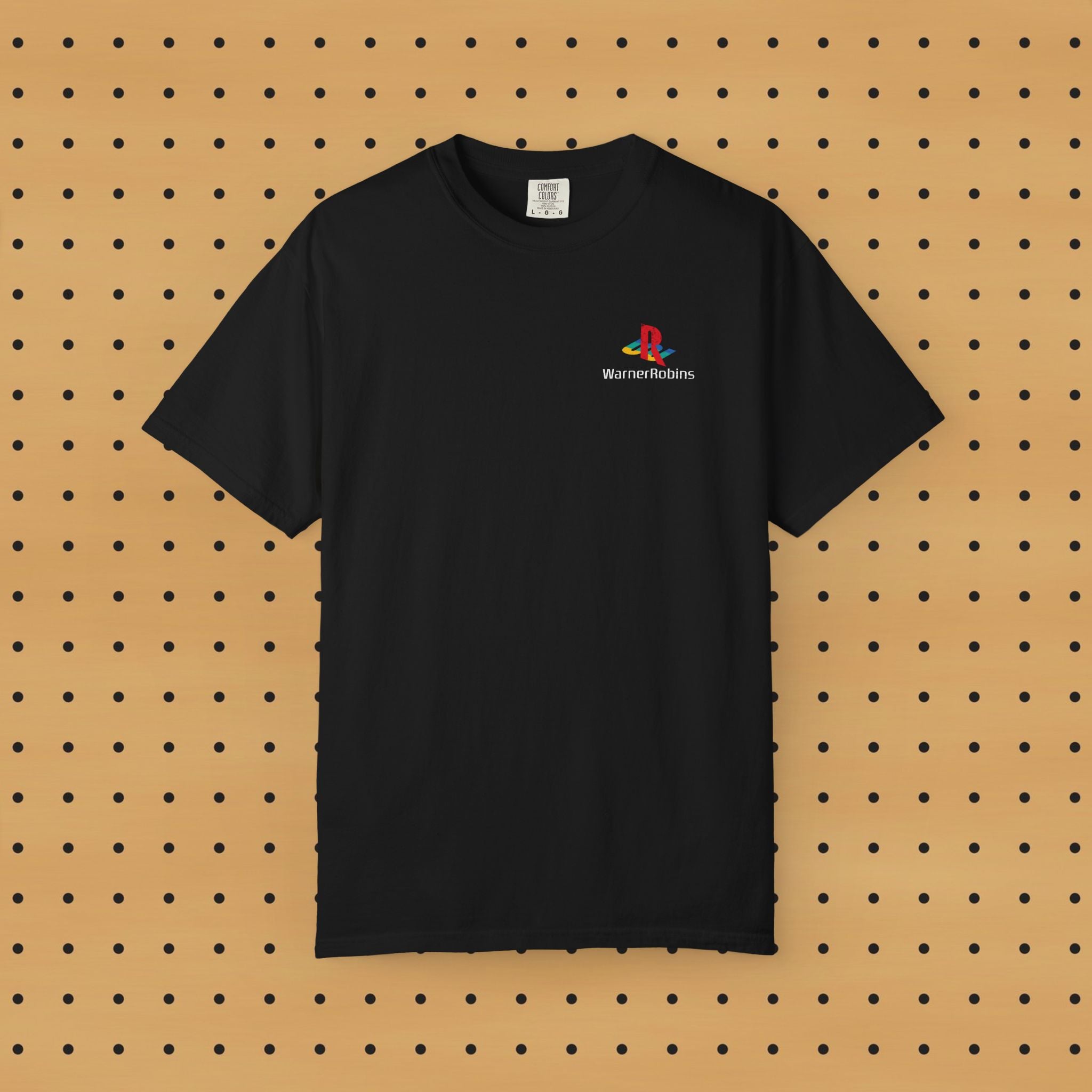 Warner Robins Retro Gamer Disk T-Shirt