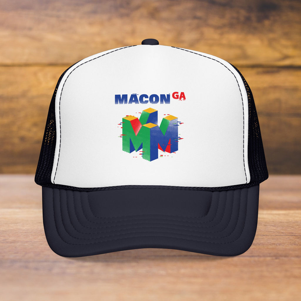 Macon Retro Gamer - Foam Trucker Hat