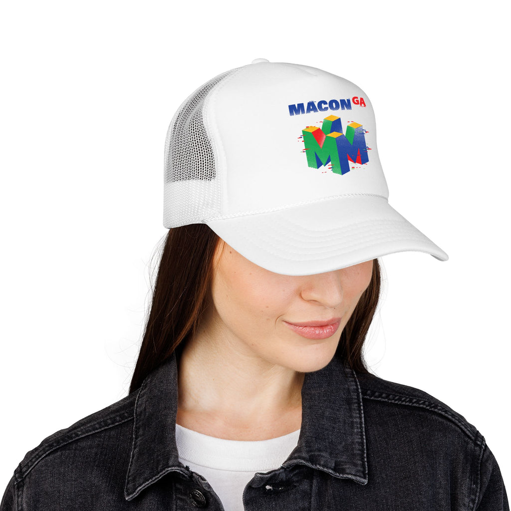 Macon Retro Gamer - Foam Trucker Hat