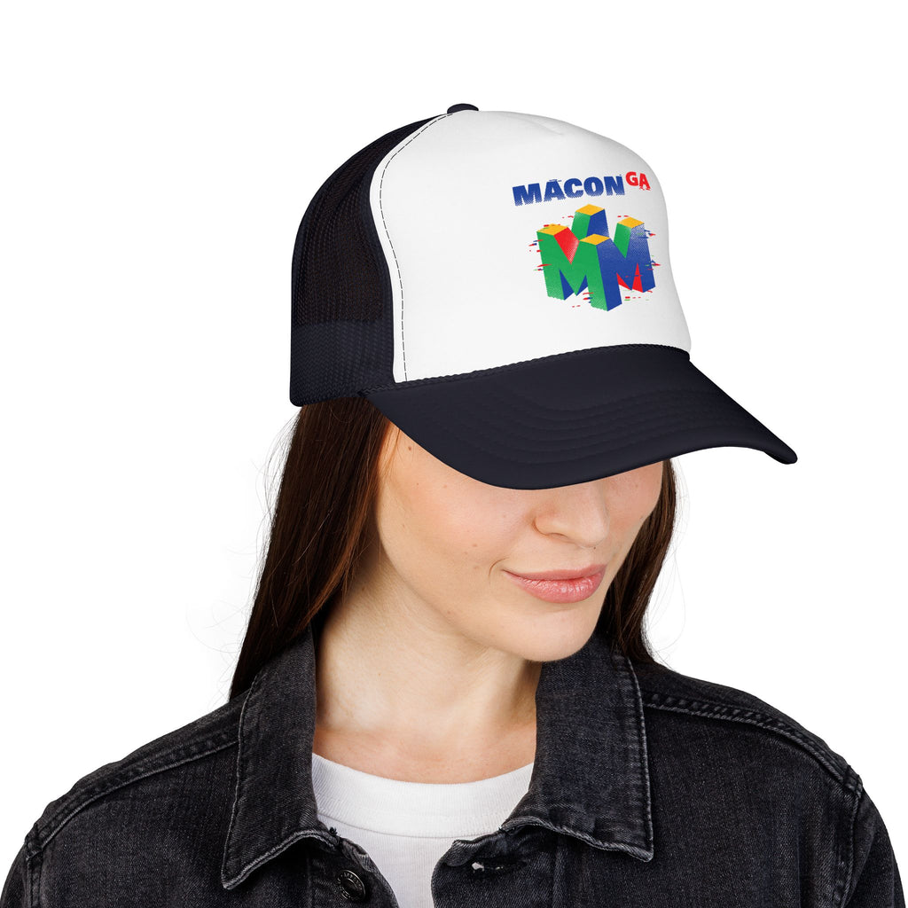 Macon Retro Gamer - Foam Trucker Hat
