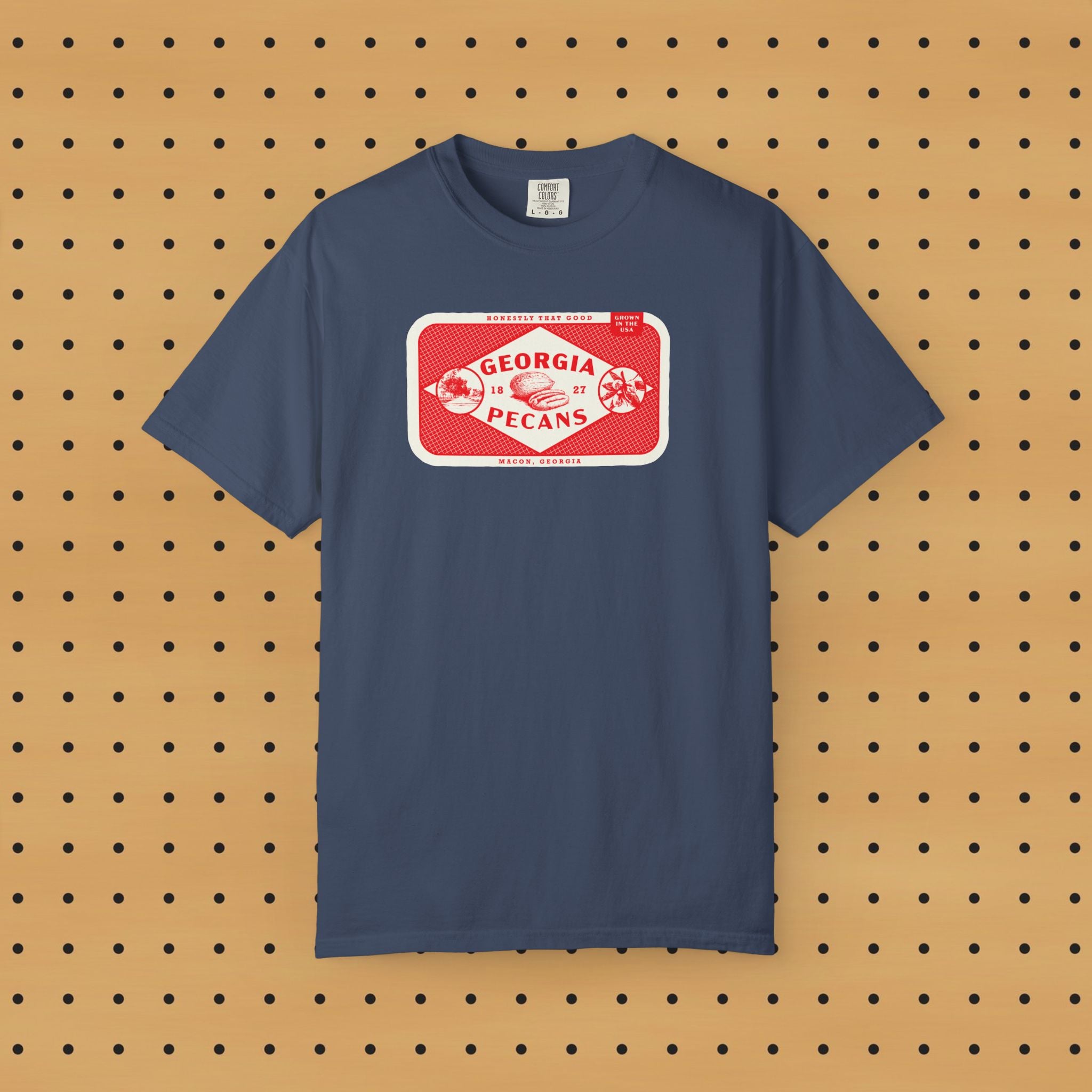 Pecans Vintage Label T-Shirt