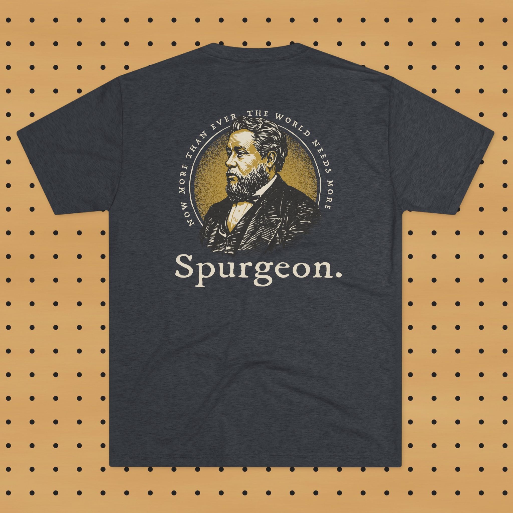 Spurgeon Portrait - Tri-Blend T‑Shirt