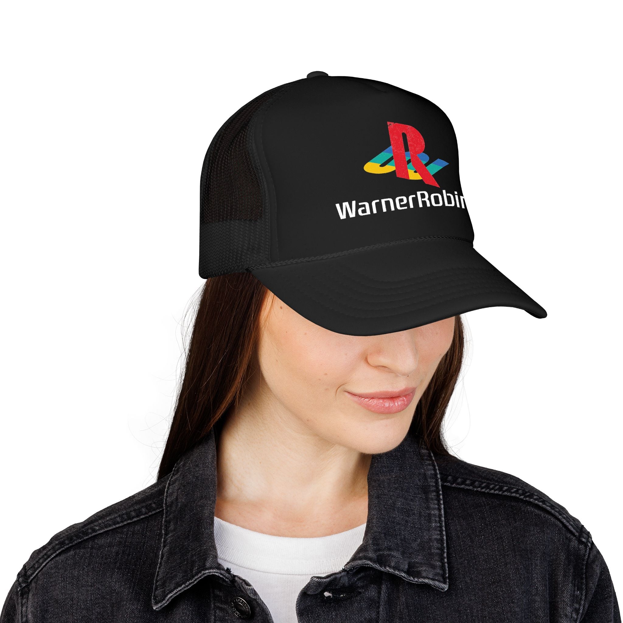 Warner Robins Retro Gamer - Foam Trucker Hat