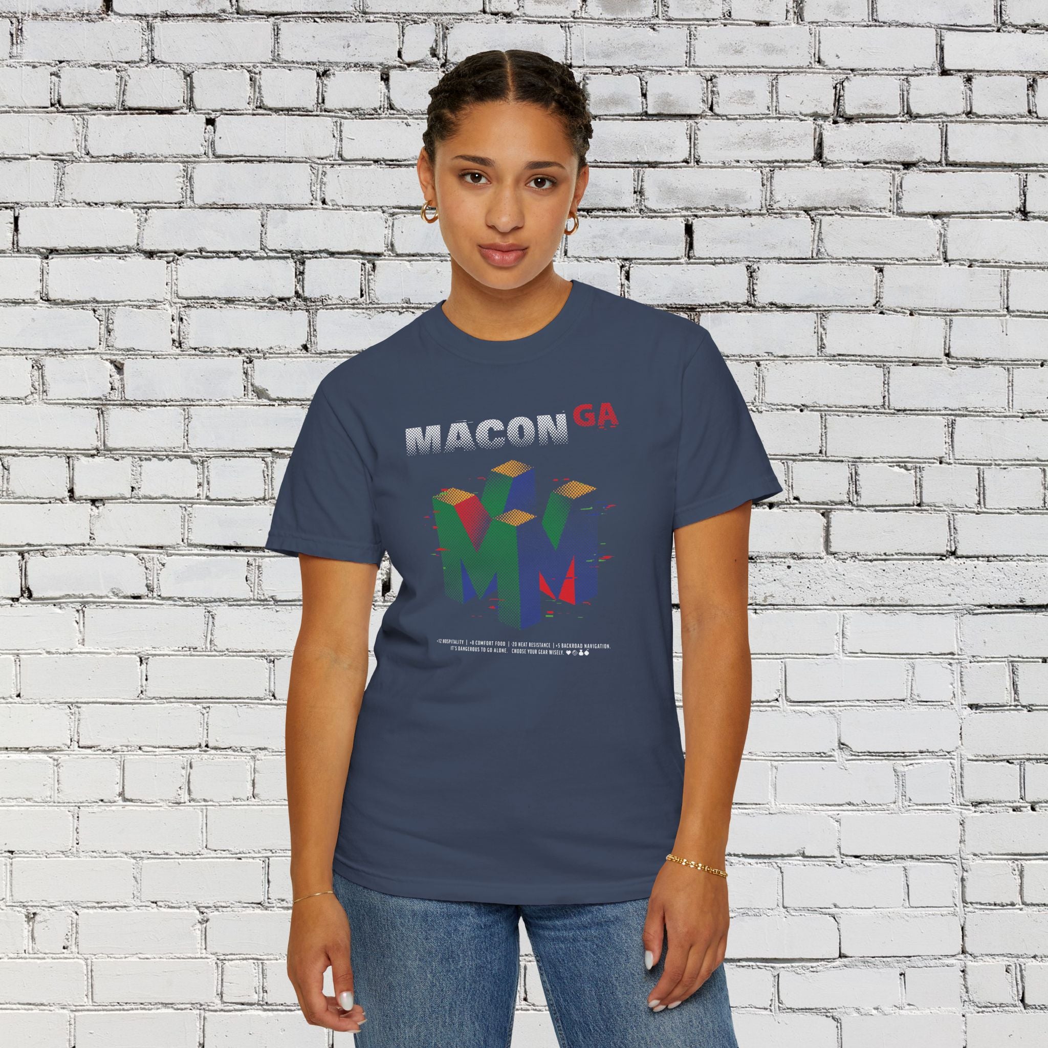 Gamer Macon GA Retro T-shirt