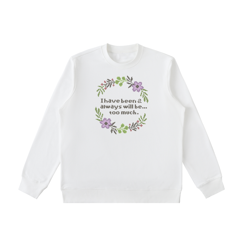 Cross Stitch - Essential Heavyweight Crewneck  Sweatshirt