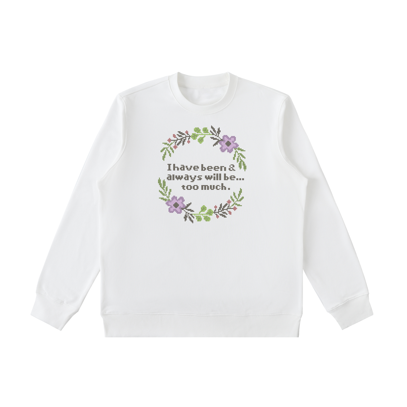 Cross Stitch - Essential Heavyweight Crewneck  Sweatshirt