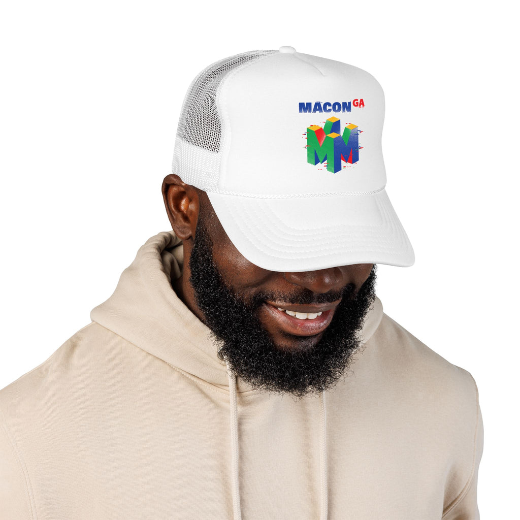 Macon Retro Gamer - Foam Trucker Hat