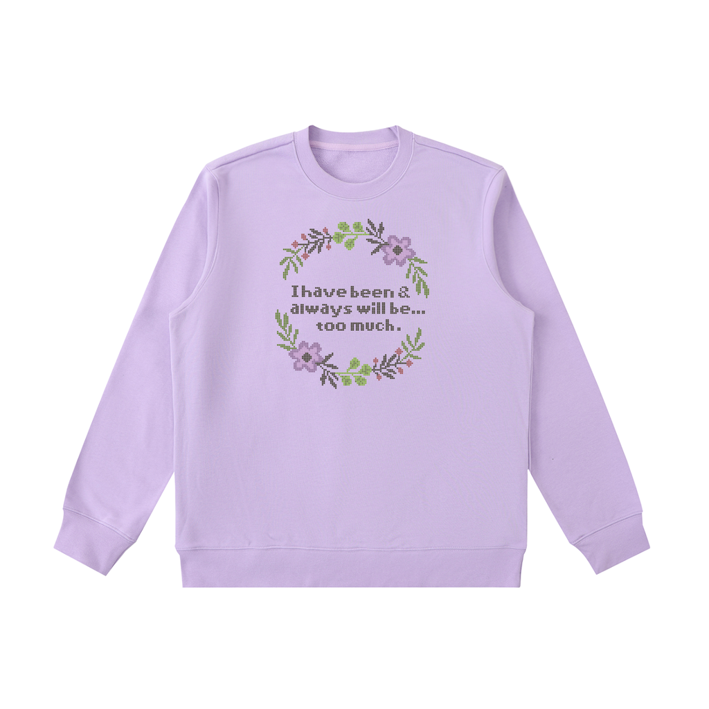 Cross Stitch - Essential Heavyweight Crewneck  Sweatshirt