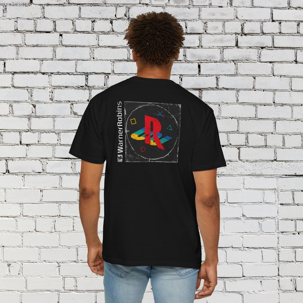 Warner Robins Retro Gamer Disk T-Shirt