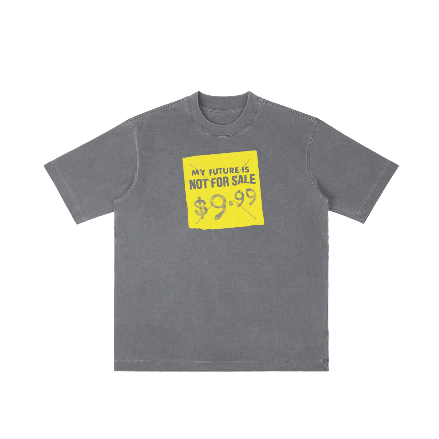 Not for Sale - Vintage Wash Drop Shoulder T-shirt