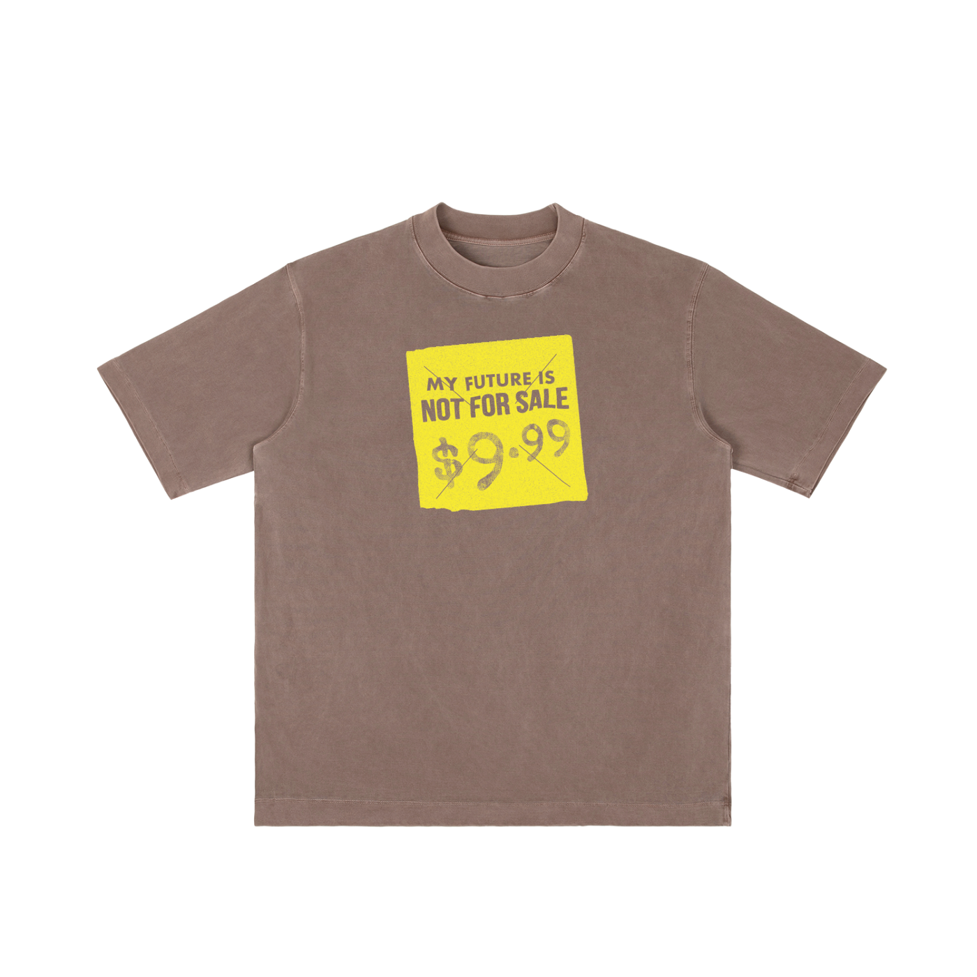 Not for Sale - Vintage Wash Drop Shoulder T-shirt